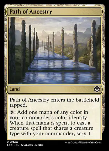 Path of Ancestry - lcc Spoiler