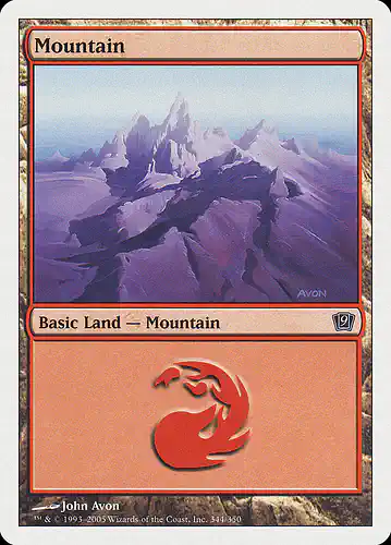 Mountain - 9ed Spoiler