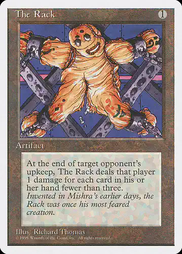 The Rack - 4ed Spoiler