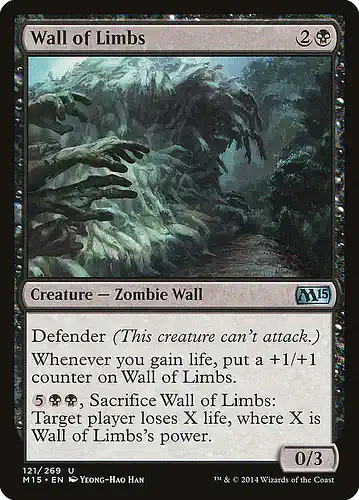 Wall of Limbs - m15 Spoiler