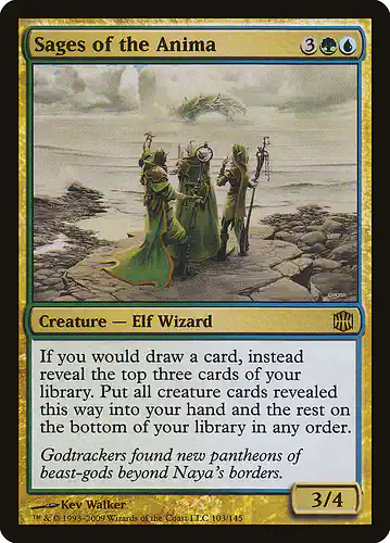 Sages of the Anima - arb Spoiler