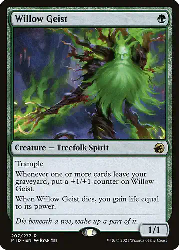 Willow Geist - mid Spoiler