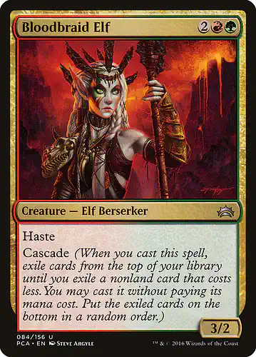 Bloodbraid Elf - pca Spoiler