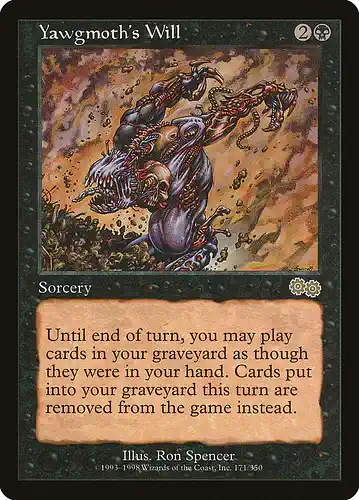 Yawgmoth's Will - usg Spoiler