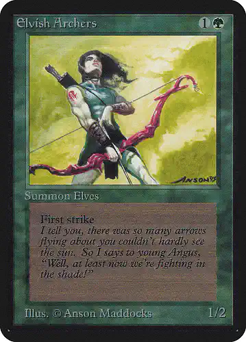 Elvish Archers - lea Spoiler