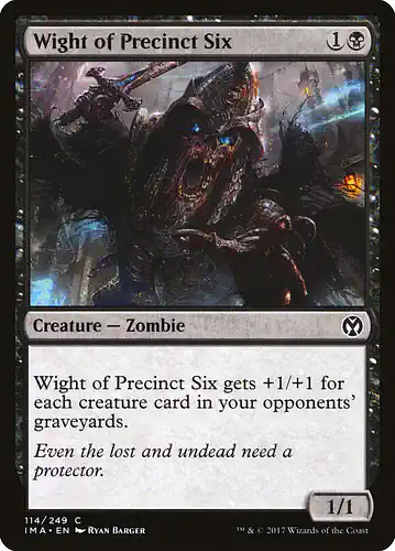 Wight of Precinct Six - ima Spoiler