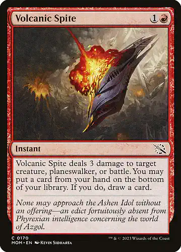 Volcanic Spite - mom Spoiler