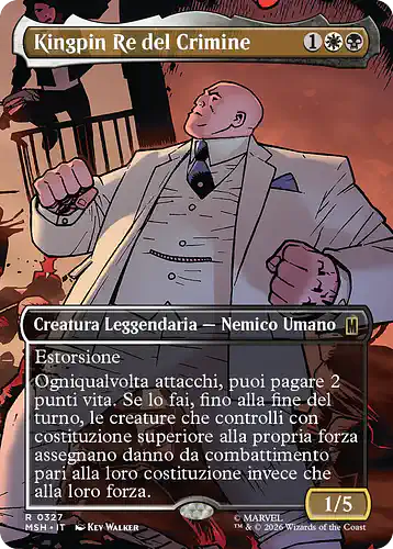 The Kingpin of Crime - msh Spoiler