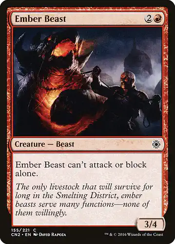 Ember Beast - cn2 Spoiler
