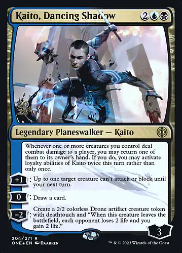 Kaito, Dancing Shadow - one Spoiler