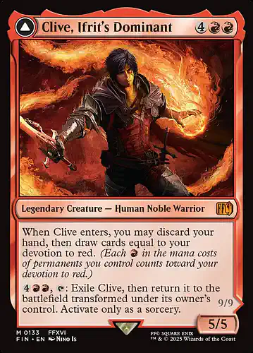 Clive, Ifrit's Dominant - fin Spoiler
