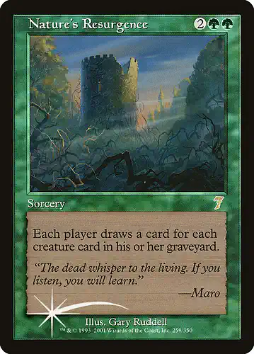 Nature's Resurgence - 7ed Spoiler