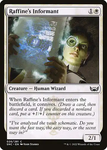 Raffine's Informant - snc Spoiler