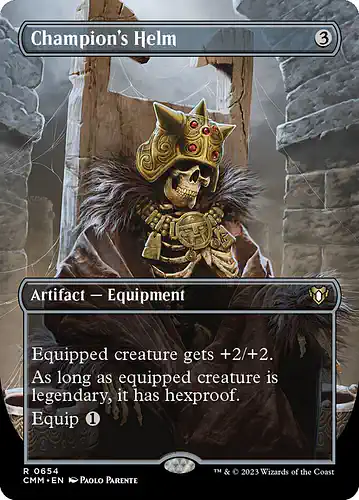 Champion's Helm - cmm Spoiler
