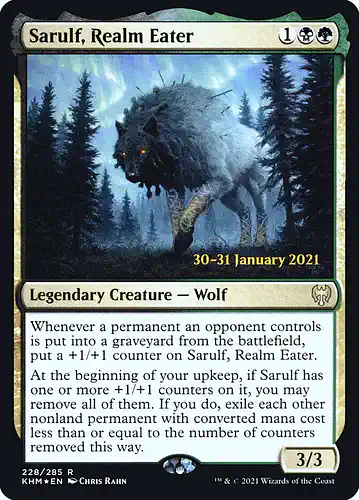 Sarulf, Realm Eater - khm Spoiler