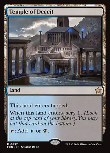 Temple of Deceit - fdn Spoiler