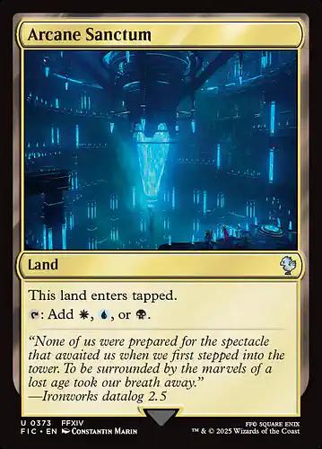 Arcane Sanctum - fic Spoiler