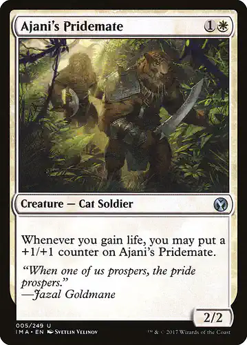 Ajani's Pridemate - ima Spoiler