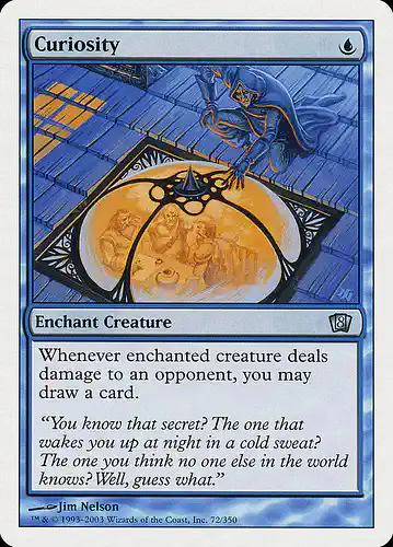 Curiosity - 8ed Spoiler