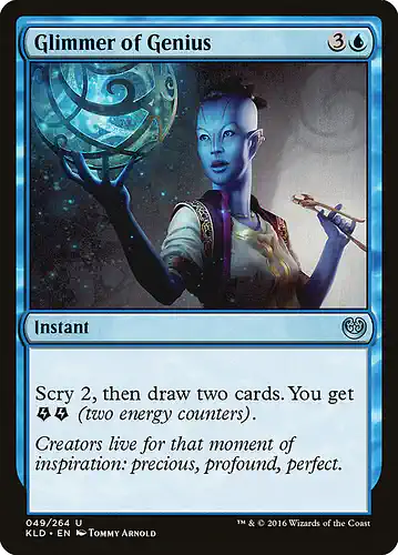Glimmer of Genius - kld Spoiler