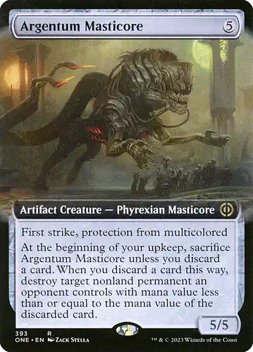 Argentum Masticore - one Spoiler
