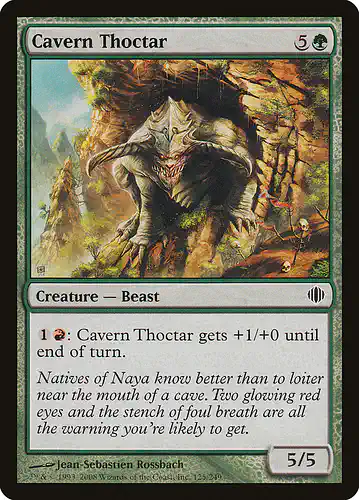 Cavern Thoctar - ala Spoiler
