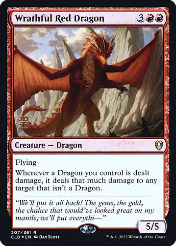 Wrathful Red Dragon - clb Spoiler
