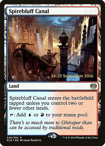 Spirebluff Canal - kld Spoiler