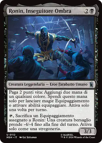 Ronin, Shadow Stalker - msh Spoiler