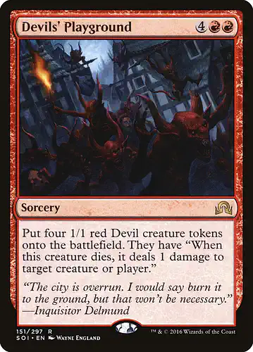 Devils' Playground - soi Spoiler