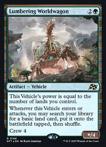 Lumbering Worldwagon - dft Spoiler