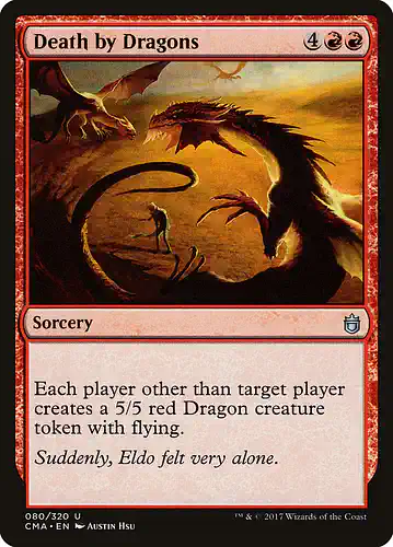 Death by Dragons - cma Spoiler