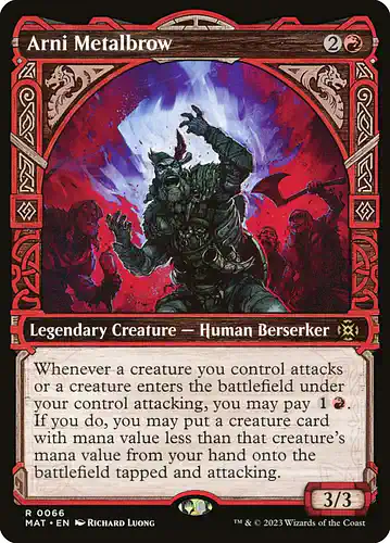 Arni Metalbrow - mat Spoiler