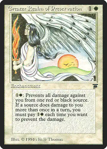 Greater Realm of Preservation - leg Spoiler