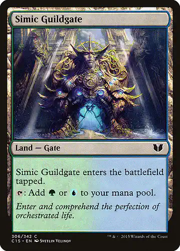 Simic Guildgate - c15 Spoiler