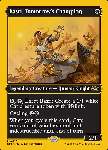 Basri, Tomorrow's Champion - dft Spoiler