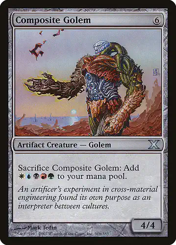 Composite Golem - 10e Spoiler