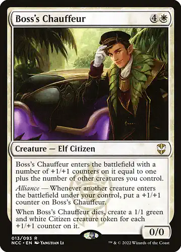 Boss's Chauffeur - ncc Spoiler
