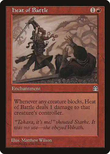 Heat of Battle - sth Spoiler