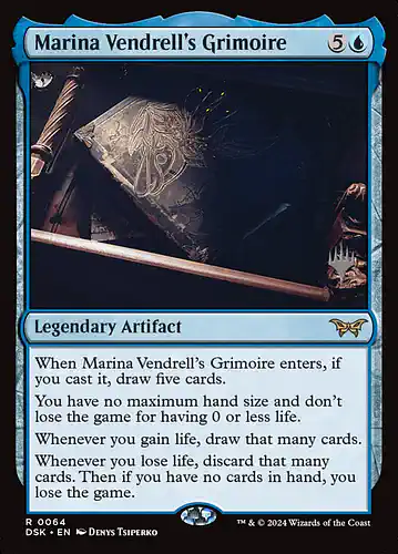 Marina Vendrell's Grimoire - dsk Spoiler