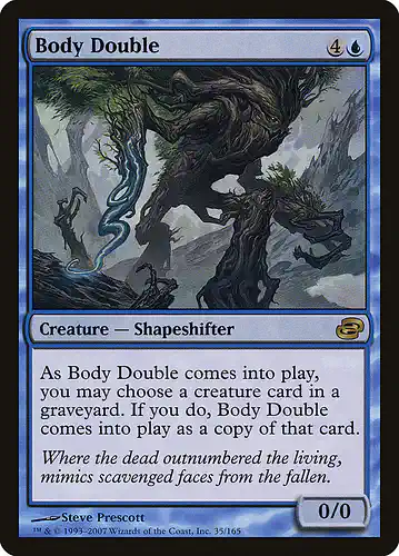 Body Double - plc Spoiler