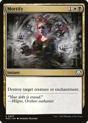 Mortify - moc Spoiler