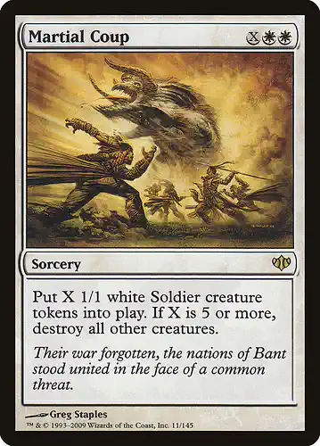 Martial Coup - con Spoiler