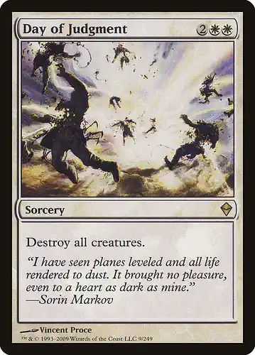 Day of Judgment - zen Spoiler