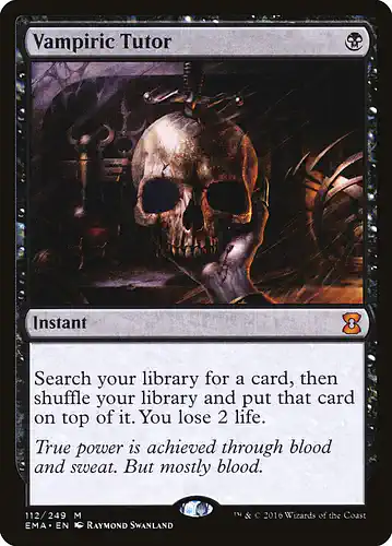Vampiric Tutor - ema Spoiler