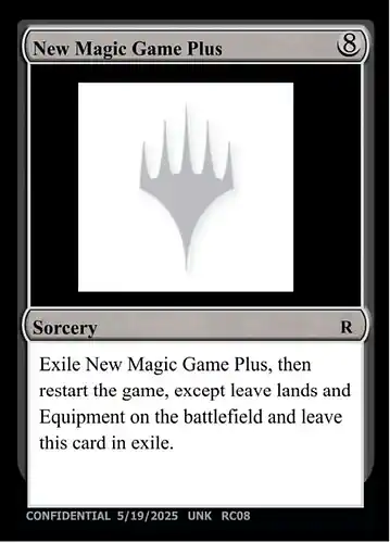 New Magic Game Plus - unk Spoiler