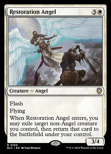 Restoration Angel - blc Spoiler
