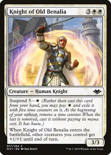 Knight of Old Benalia - mh1 Spoiler