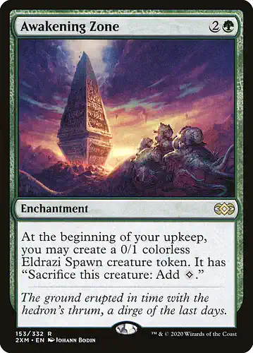 Awakening Zone - 2xm Spoiler