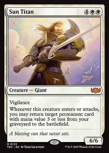 Sun Titan - tdc Spoiler